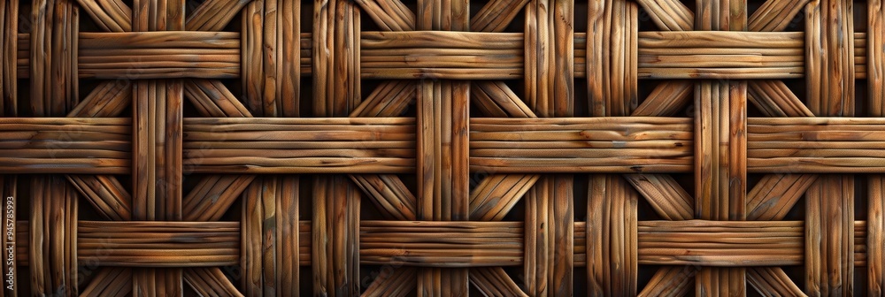 A close-up of a seamless woven pattern featuring intricate rattan or wicker strands, symbolizing craftsmanship, natural beauty, rustic charm, and traditional design. A close-up of a seamless woven pattern featuring intricate rattan or wicker strands, symbolizing craftsmanship, natural beauty, rustic charm, and traditional design.