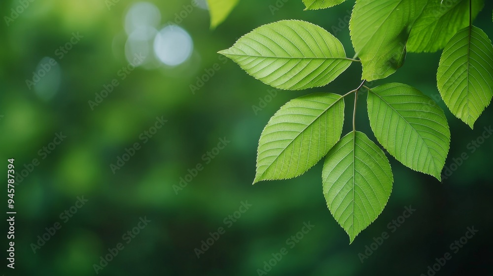 lush green leaves branching out in sunlight with bokeh background, nature photography, spring foliage, green nature, fresh leaves. lush green leaves branching out in sunlight with bokeh background, nature photography, spring foliage, green nature, fresh leaves.