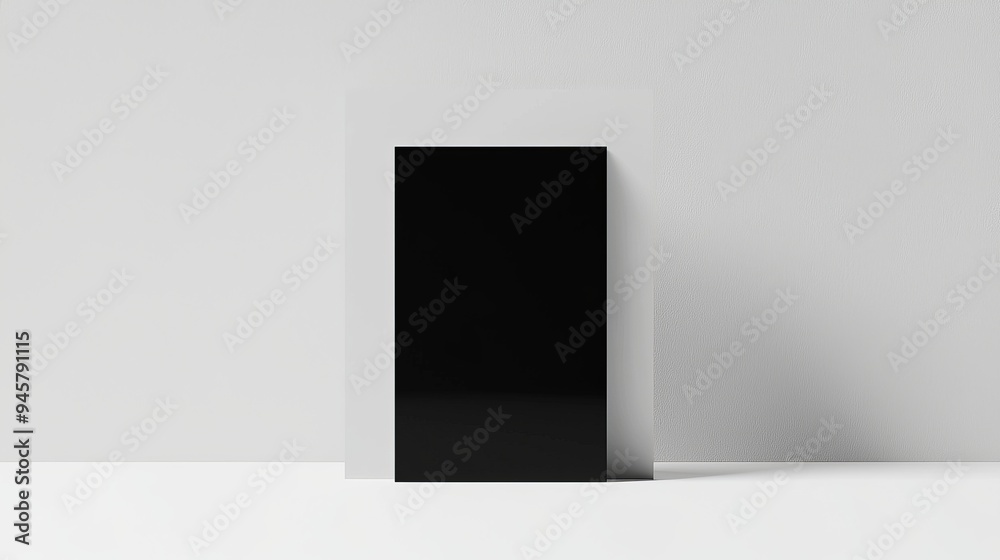 A minimalist magazine cover mock-up with a focus on bold typography and a single focal image A minimalist magazine cover mock-up with a focus on bold typography and a single focal image