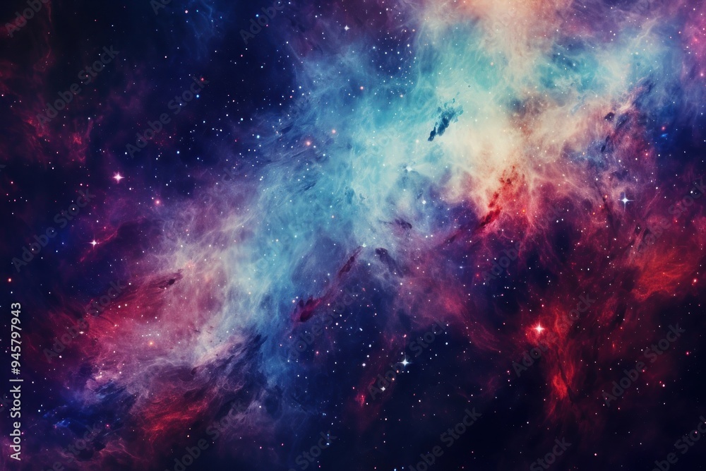 Fototapeta premium Galaxy astronomy universe outdoors.