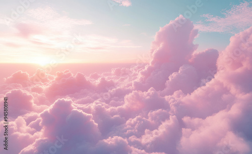 Pink Cloudscape.