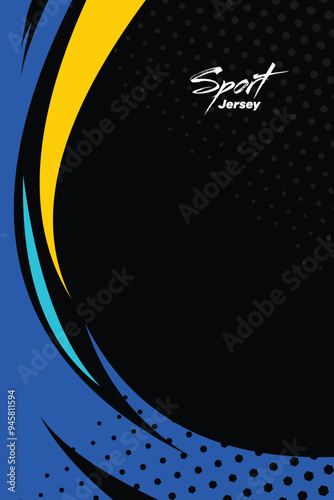 Vector jersey design for sublimation EPS 10