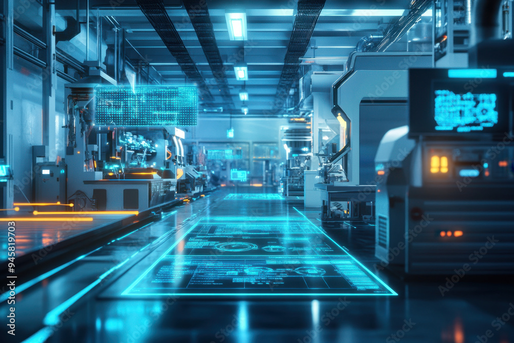 Futuristic Factory. Futuristic Factory.