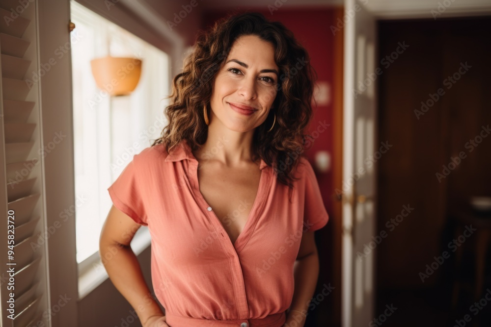 Portrait of a middle aged Hispanic body positive woman Portrait of a middle aged Hispanic body positive woman