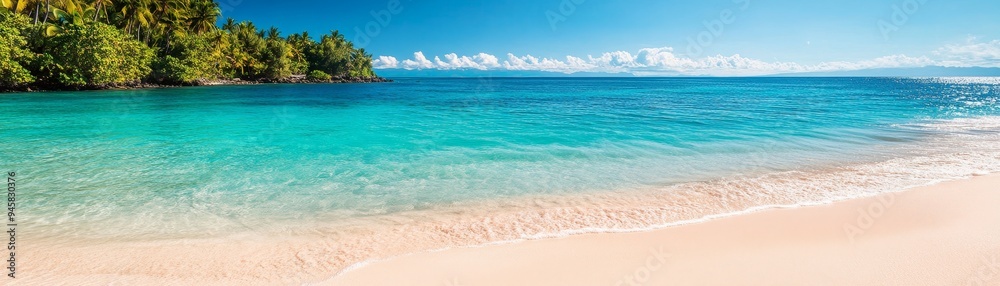 Fototapeta premium global responsibility concept - hand holding illuminated earth globe against blue background.