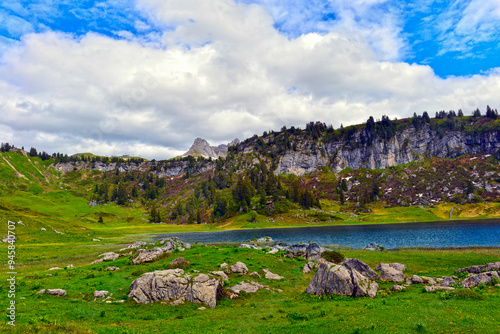 Der Körbersee in Schröcken (Vorarlberg, Österreich) photo