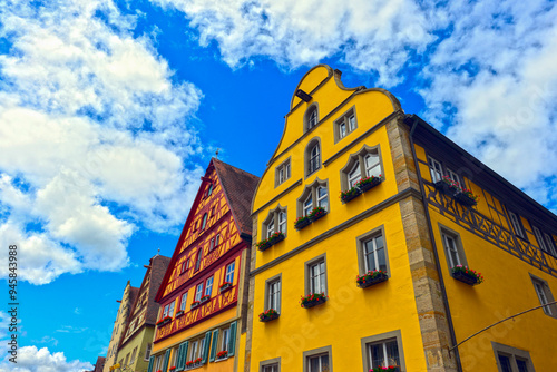 Altstadt Rothenburg ob der Tauber, Bayern photo