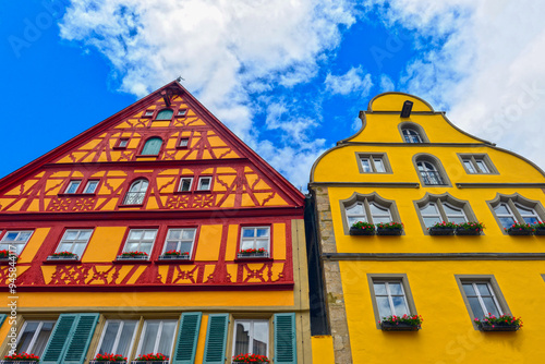 Altstadt Rothenburg ob der Tauber, Bayern photo