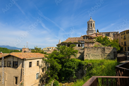Obraz na plátne Girona Old Town