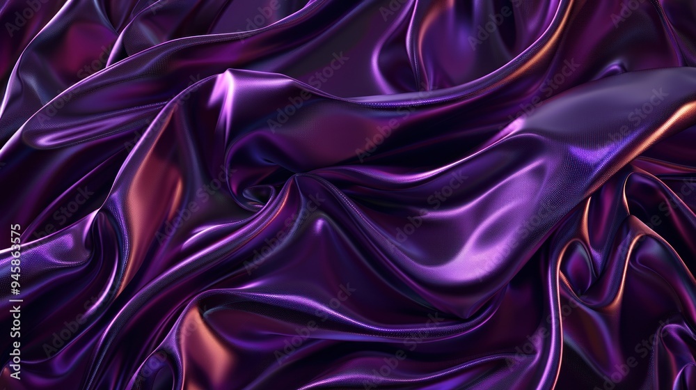 Obraz premium Abstract Purple Silk Fabric Texture