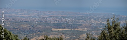 View on Ribera in the south of Sicily, Italy