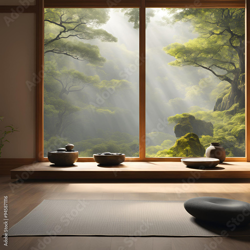 Design de um espaço para meditação.
