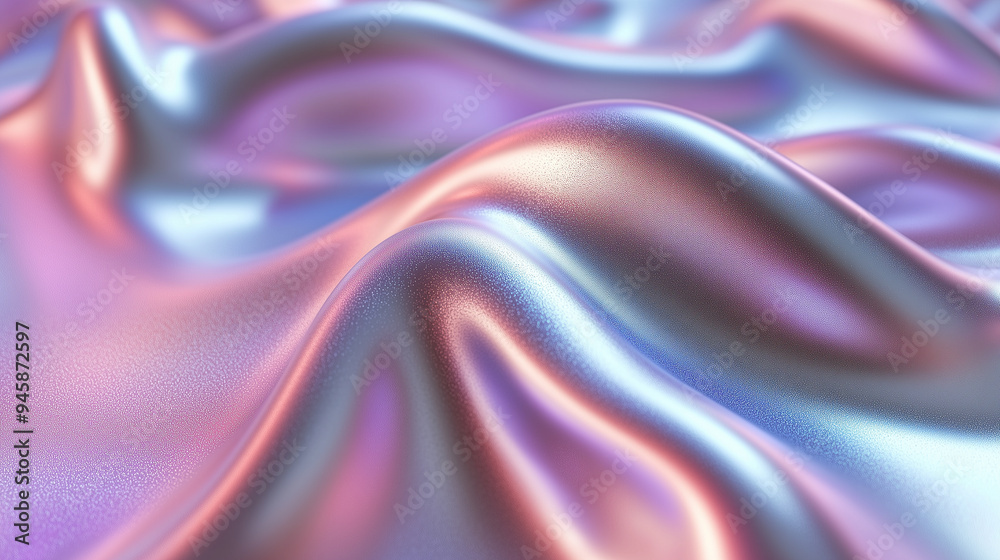 Obraz premium Silky Fabric Waves background 