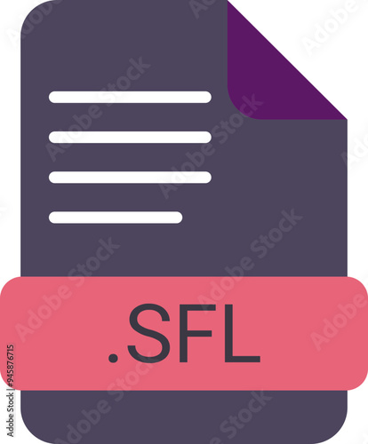 SFL ip file extension icon color fill outer flat