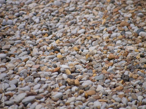 Small stones at the beach