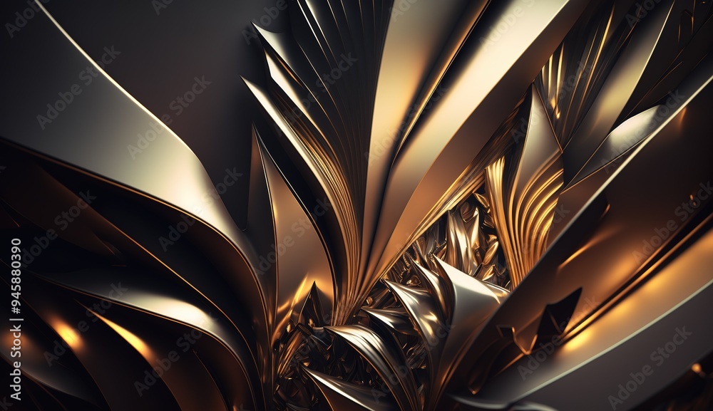 Abstract close-up of a futuristic textured surface featuring intricate patterns and metallic elements illuminated by soft light Abstract close-up of a futuristic textured surface featuring intricate patterns and metallic elements illuminated by soft light