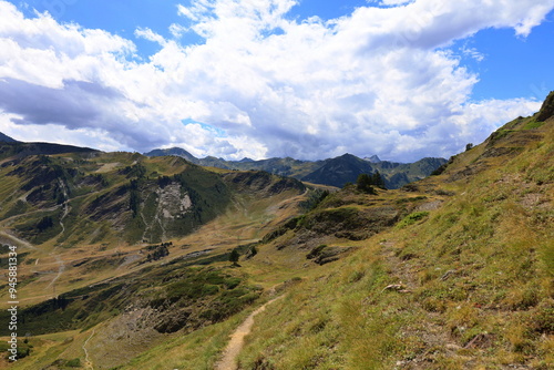 Mountain landscape at Ruda valley in Catalan Pyrenees, Spain