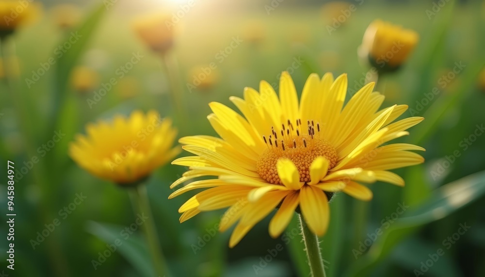 Blooming Sunshine in the Meadow Blooming Sunshine in the Meadow