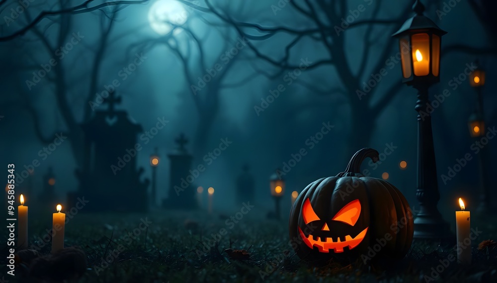 halloween background with pumpkins and bats halloween background with pumpkins and bats