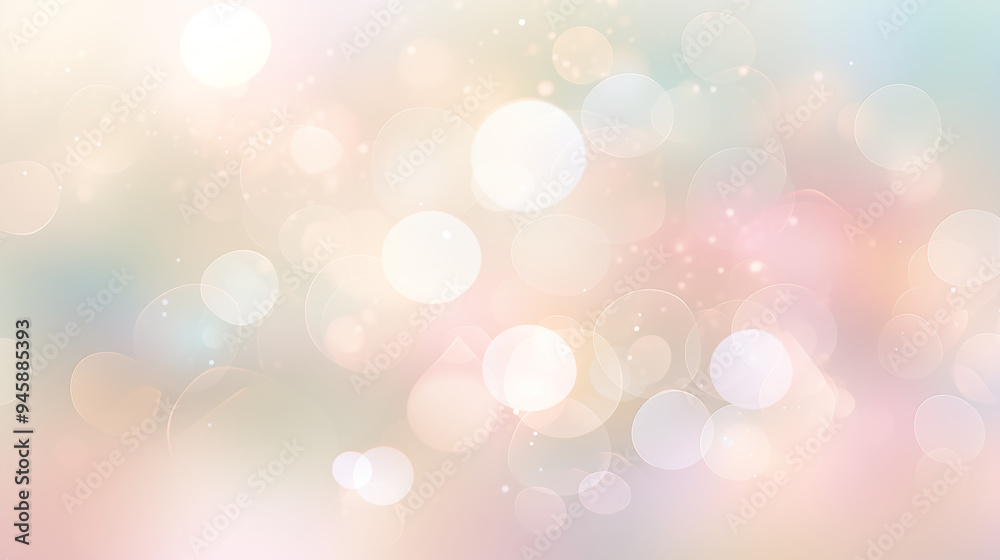 Warm Pastel Bokeh Light Effects Blurred Circles with Soft Glow Abstract Background Warm Pastel Bokeh Light Effects Blurred Circles with Soft Glow Abstract Background