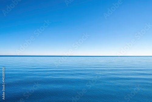 Wallpaper Mural clear blue sky with no clouds. The sky is so clear that it looks like a painting , ai Torontodigital.ca