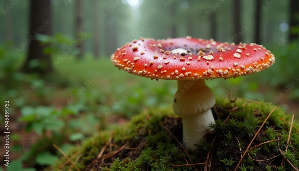 Natures vibrant beauty in the heart of the forest Natures vibrant beauty in the heart of the forest