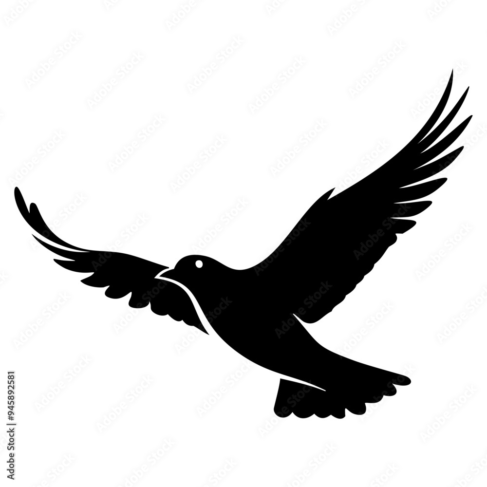 Fototapeta premium Flock of birds flying