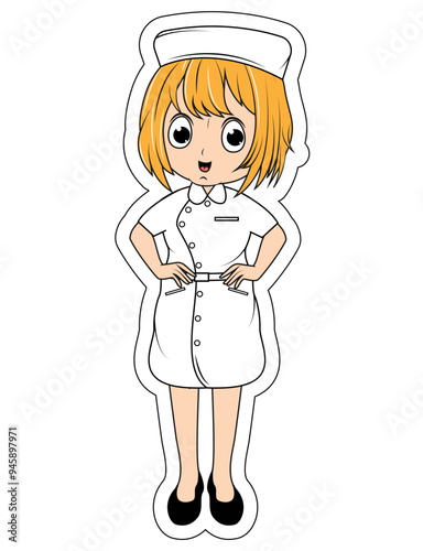 Little Nurse Cartoon