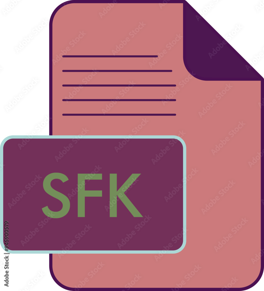 SFK Fille extension icon fIill and outline SFK Fille extension icon fIill and outline