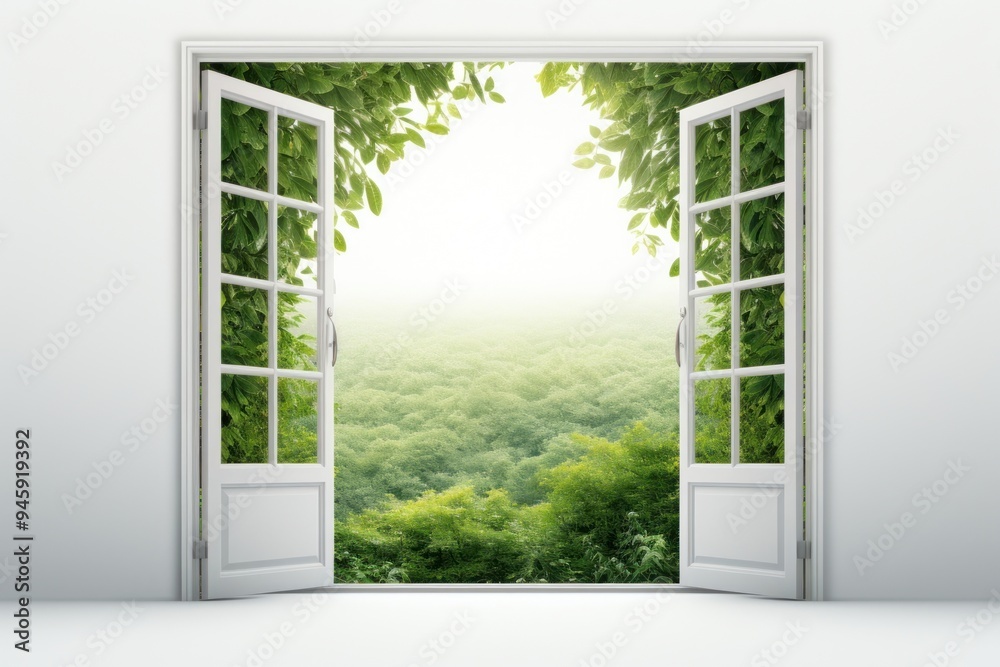 Fototapeta premium Door architecture building window.