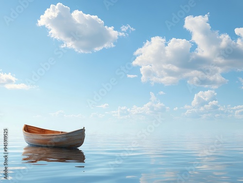 boat on the sea