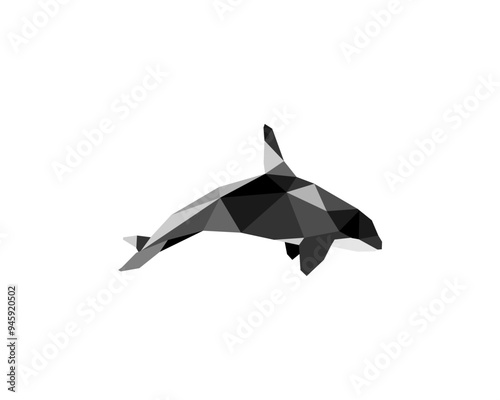 whale logo.eps photo