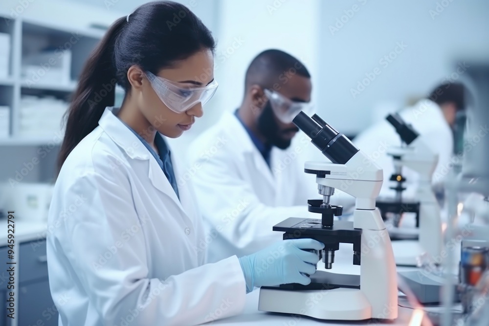 Scientists scientist microscope laboratory. Scientists scientist microscope laboratory.