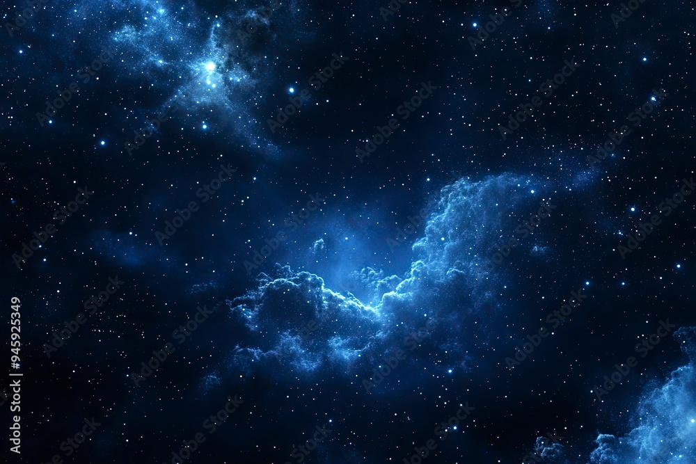 Night sky with stars in the galaxy, ai Night sky with stars in the galaxy, ai