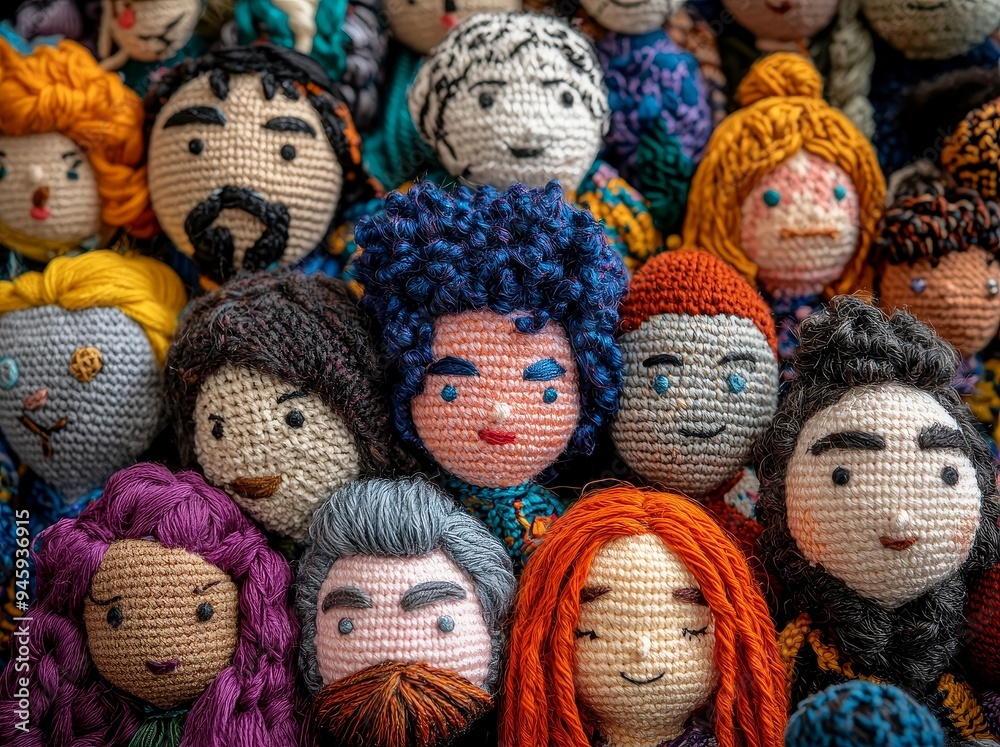 Various races, genders, and ages gather together to form an amiable, inclusive community. Various races, genders, and ages gather together to form an amiable, inclusive community.