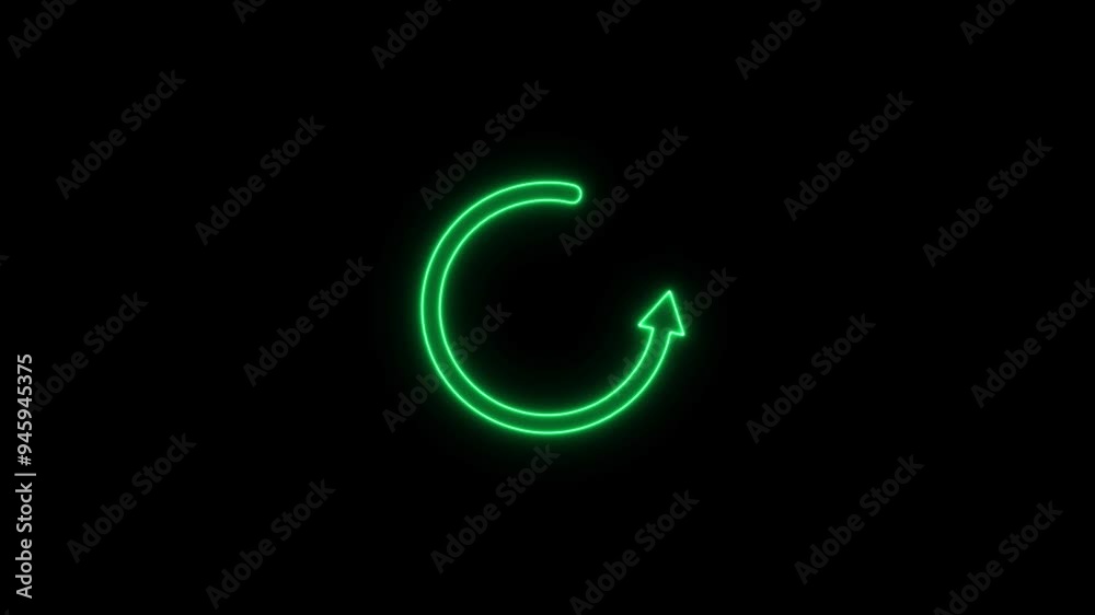 left direction neon glowing arrow circle turquoise color animation. loading circle on black background.
left direction neon glowing arrow circle turquoise color animation. loading circle on black background.