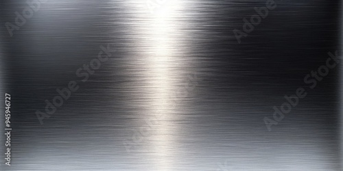 Stainless steel or aluminium brushed shiny metal texture. Abstract metallic background for design