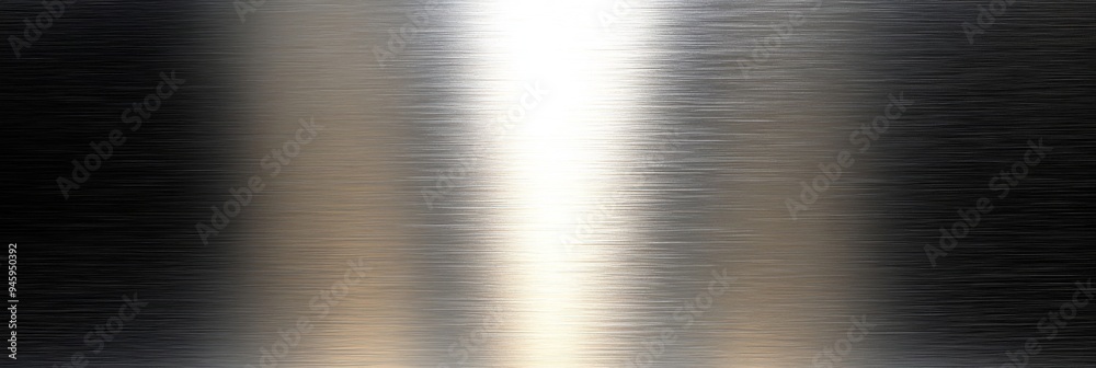 Fototapeta premium A Beautiful Brushed Silver Metallic Texture Background Perfect for Various Design Projects