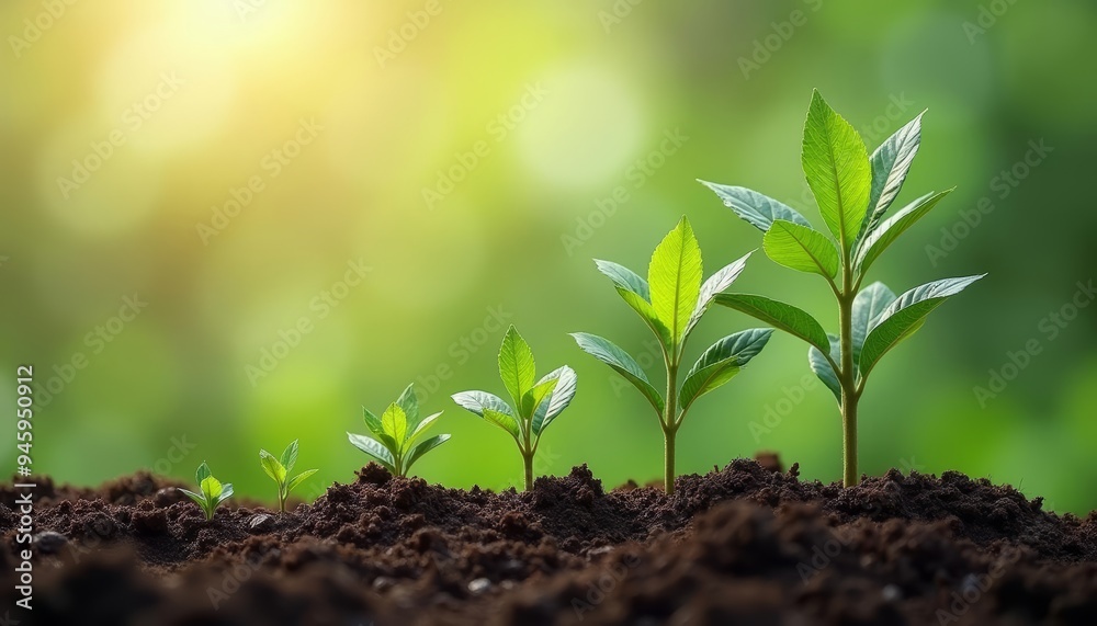New beginnings sprout from the earth