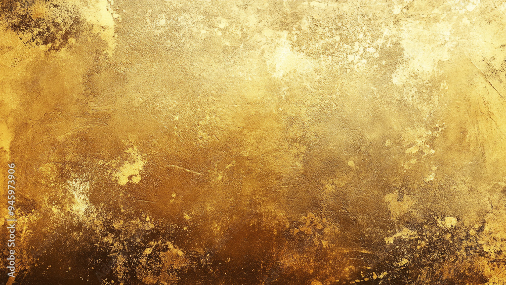 Distressed Gold Surface with Grunge Effect Distressed Gold Surface with Grunge Effect