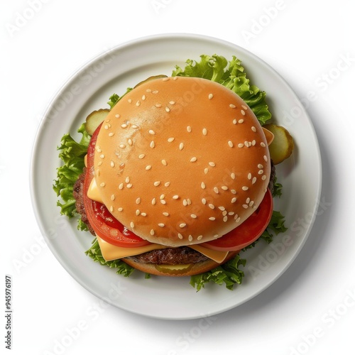 Whataburger Original Plated photo