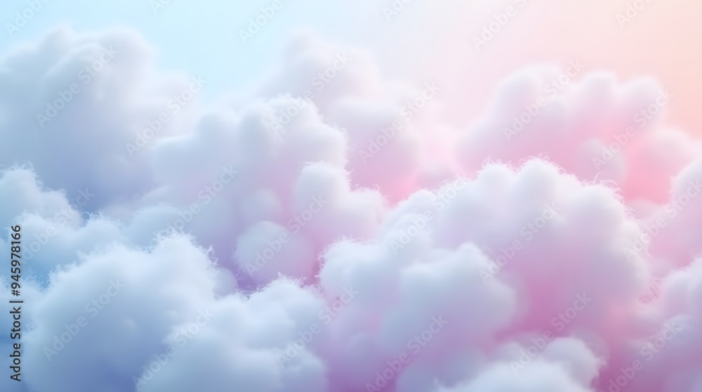 Dreamy Pastel Cotton Candy Texture in Soft Ethereal Colors Dreamy Pastel Cotton Candy Texture in Soft Ethereal Colors