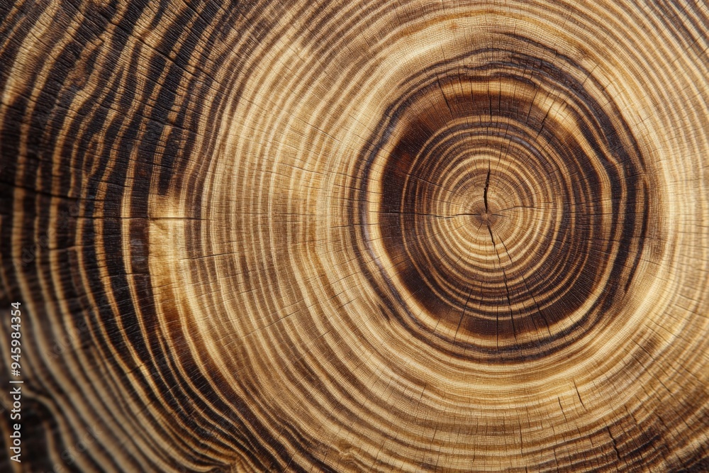 Elegant Wood Texture captivates with Circular Growth Tree Rings, forming a beautiful background Elegant Wood Texture captivates with Circular Growth Tree Rings, forming a beautiful background