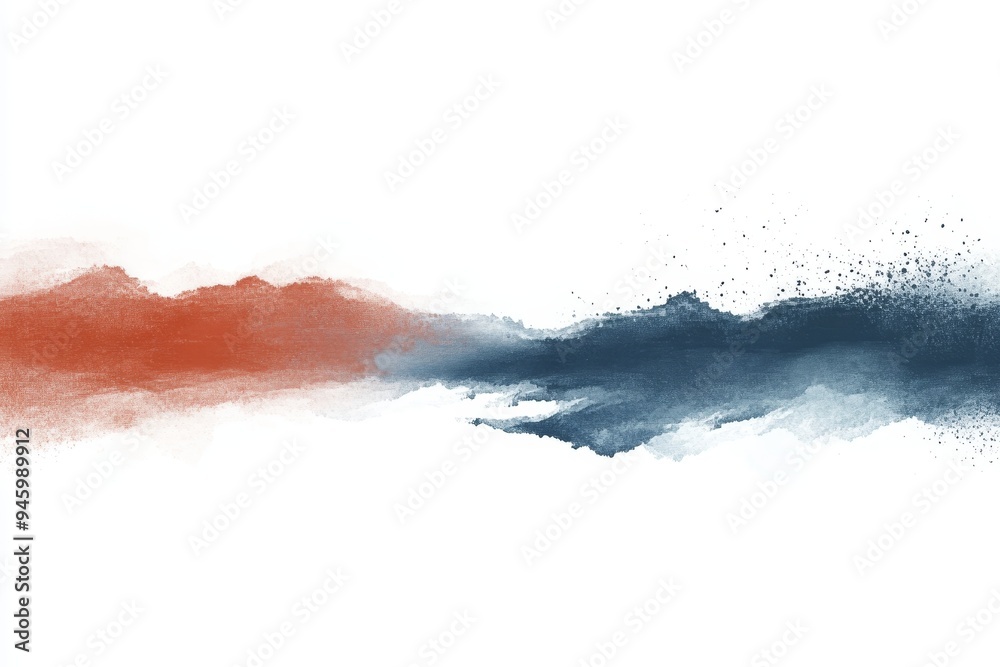 White background, red lines, blue wavy stripes, red, white and blue wavy pattern Stock Illustration White background, red lines, blue wavy stripes, red, white and blue wavy pattern Stock Illustration