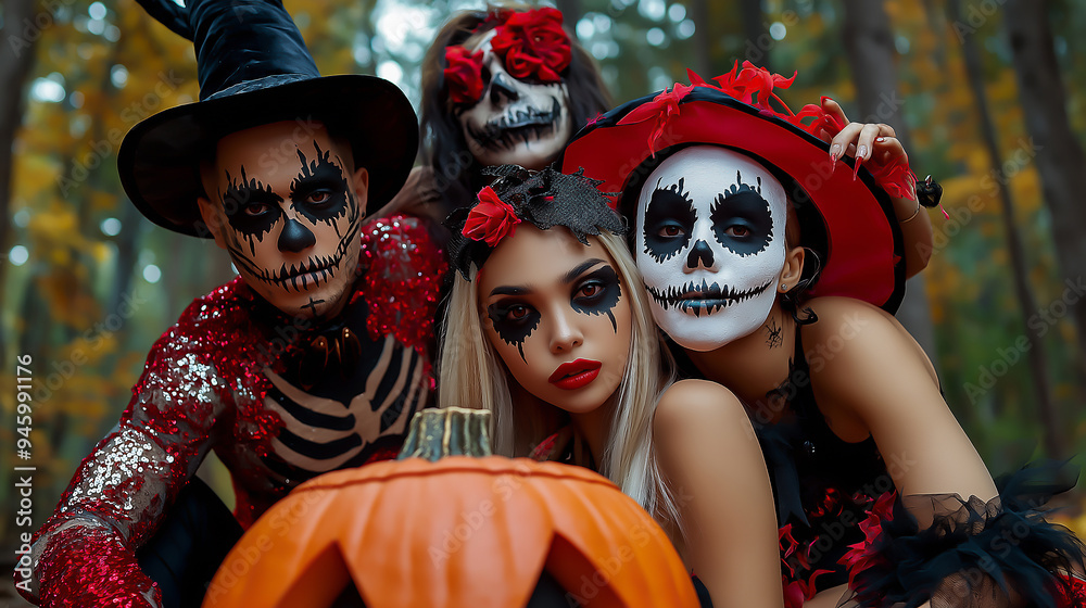 Creative costumes for a spooky Halloween celebration Creative costumes for a spooky Halloween celebration