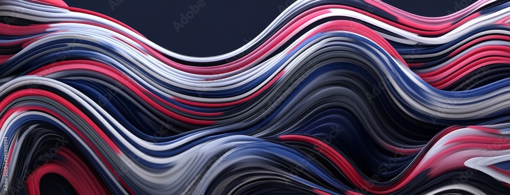 A blue background with stars and stripes of the American flag Stock Photo A blue background with stars and stripes of the American flag Stock Photo