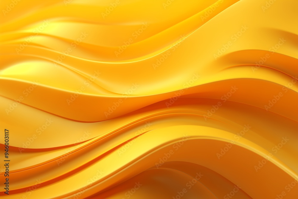 A yellow abstract background with wavy elements, golden and orange gradient wallpaper design for presentation, advertising, or packaging. A yellow abstract background with wavy elements, golden and orange gradient wallpaper design for presentation, advertising, or packaging.