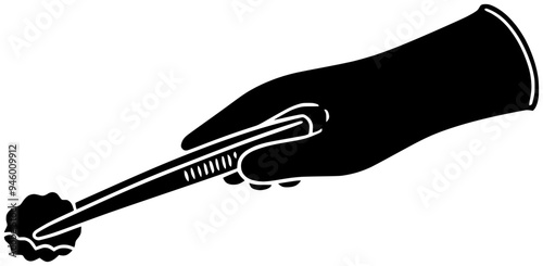 hospital illustration forceps silhouette health logo equipment icon medicine outline medical care instrument steel tool set cotton stainless surgical shape treatment clinic sterile for vector graphic 