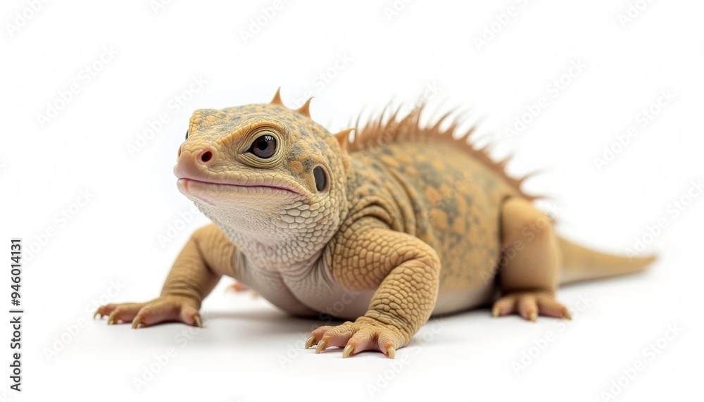 Cute and curious a lizards gaze Cute and curious a lizards gaze