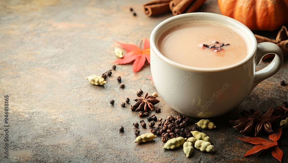 Chai Tea Depict a cup Chai Tea Depict a cup